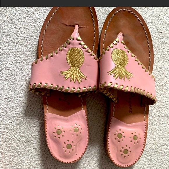 Jack Rogers Shoes - Jack Rogers thong sandals EUC